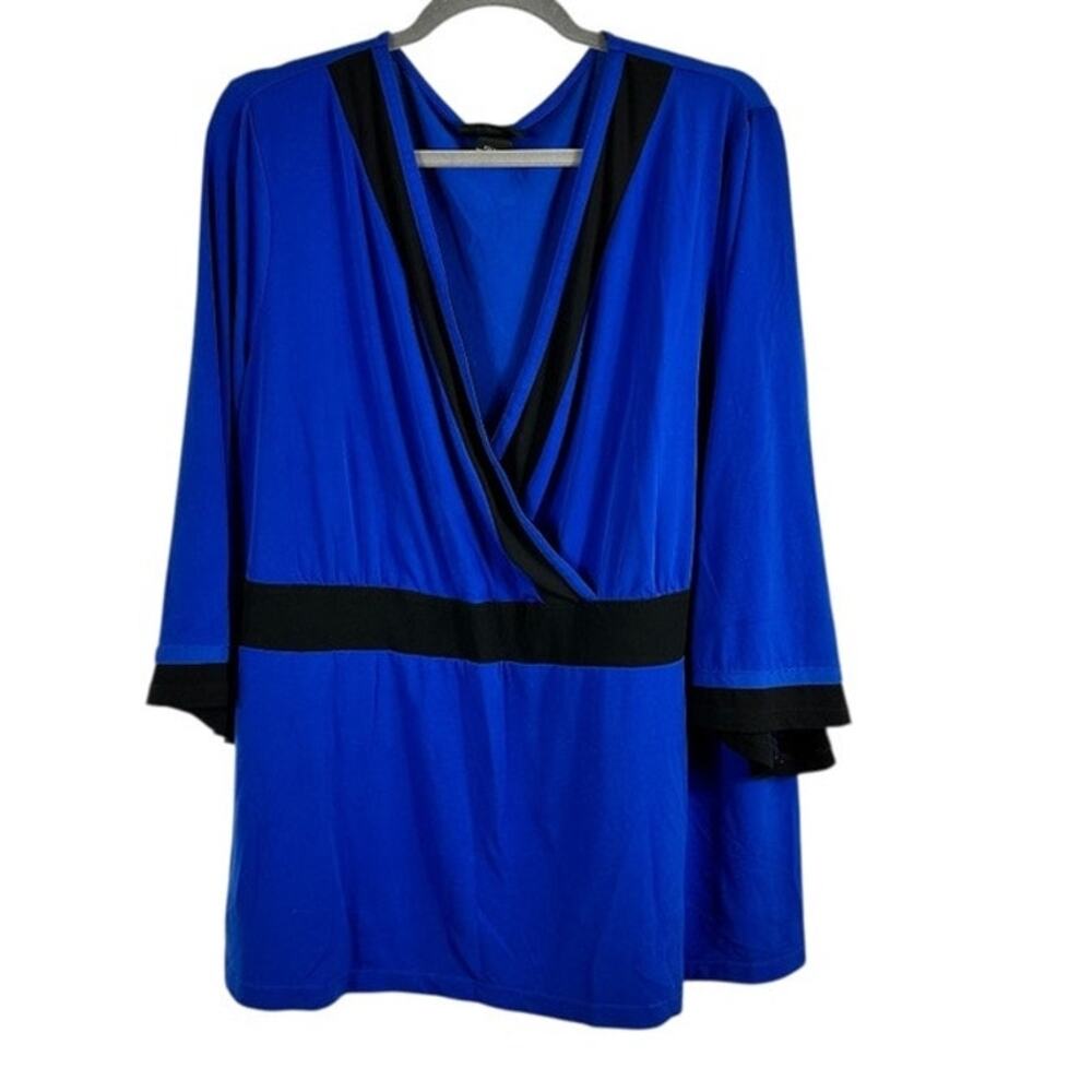 Lane Bryant Royal Blue Dressy Top 22/24